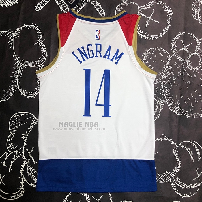 Maglia
 Brandon Ingram NO 14 New Orleans Pelicans Citta
 2020-21 Bianco
